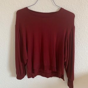 simplistic, aesthetic, red warm sweater